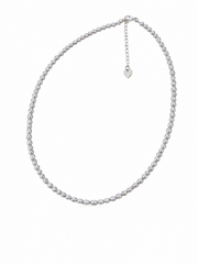 Gray Blue Akoya Pearl Pendant Necklace – S925 Silver Gold Plated, Natural Saltwater Pearl, Dainty Luxury Gift for Her.