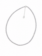 Gray Blue Akoya Pearl Pendant Necklace – S925 Silver Gold Plated, Natural Saltwater Pearl, Dainty Luxury Gift for Her.